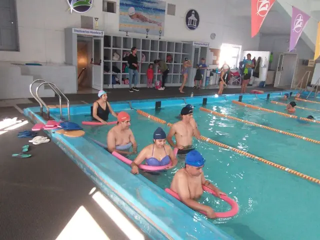 Actividad en pileta